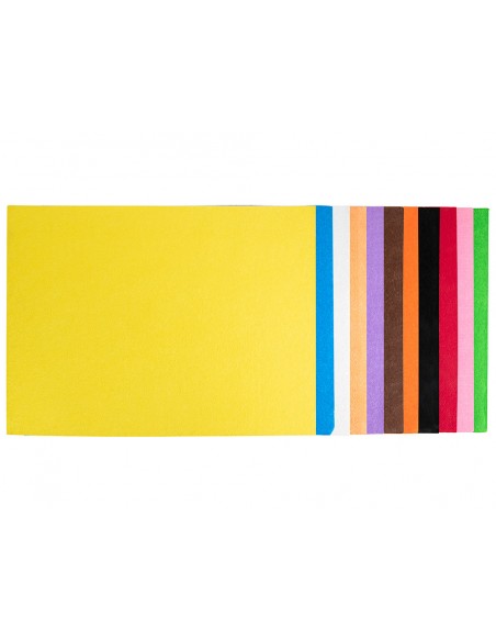 Goma eva liderpapel 50x70cm 60g/m2 espesor 2mm textura toalla amarillo