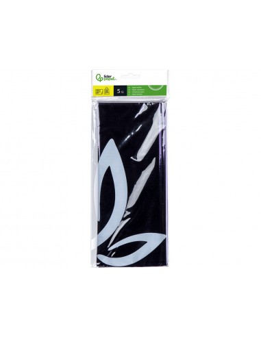 Papel celofan liderpapel 50x70 cm 22 g bolsa de 5 hojas violeta