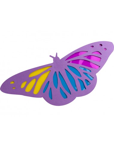 Papel celofan liderpapel 50x70 cm 22 g bolsa de 5 hojas violeta