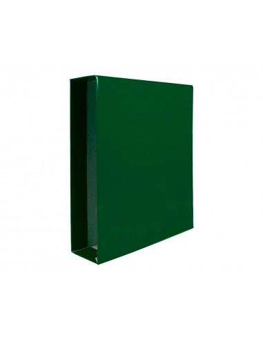 Caja archivador liderpapel de palanca carton din a4 documenta lomo 75mm color verde