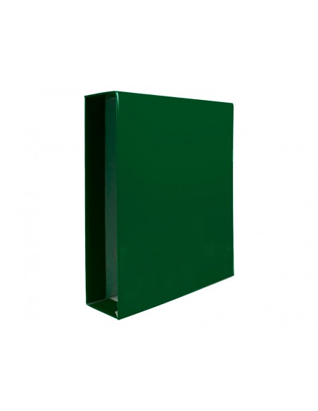 Caja archivador liderpapel de palanca carton din a4 documenta lomo 75mm color verde Caja archivador liderpapel de palanca carton din a4 documenta lomo 75mm color verde