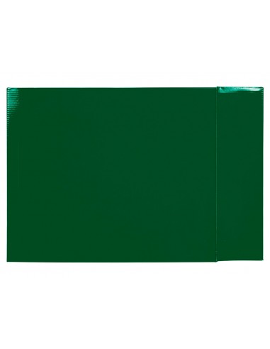 Caja archivador liderpapel de palanca carton din a4 documenta lomo 75mm color verde
