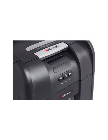 Destructora de documento rexel auto+130m capacidad de corte 130 hojas destruye clipsgrapas y tarjetas