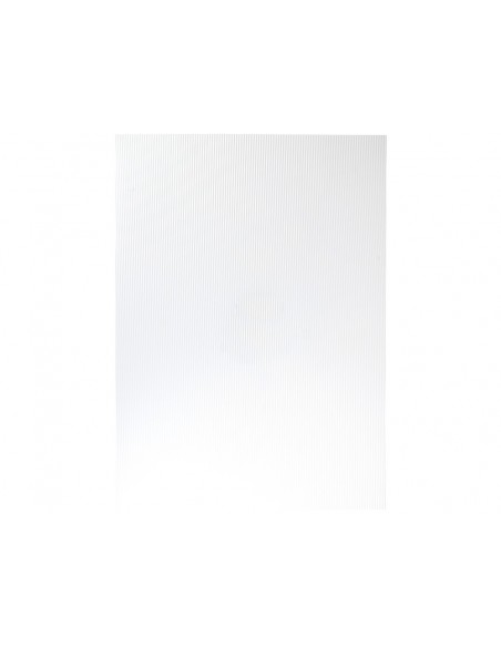 Goma eva ondulada liderpapel 50x70cm 2,2mm de espesor blanco Goma eva ondulada liderpapel 50x70cm 2,2mm de espesor blanco