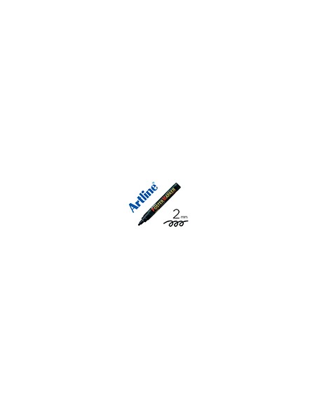 Rotulador artline poster marker epp-4-neg punta redonda 2 mm color negro