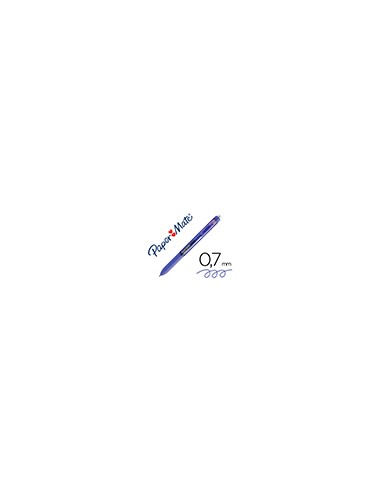 Boligrafo paper mate inkjoy retractil gel pen trazo 0,7 mm morado