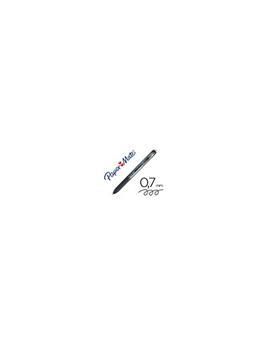 Boligrafo paper mate inkjoy retractil gel pen trazo 0,7 mm negro