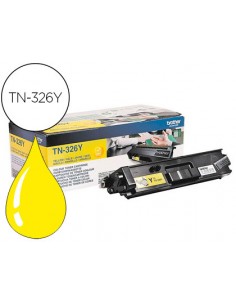 Toner brother tn-326y hll8250cdn / hll8350cdw alta capacidad amarillo 3500 pag