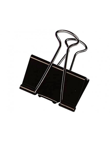 Pinza metalica q-connect reversible n.5 51 mm caja de 10 unidades Pinza metalica q-connect reversible n.5 51 mm caja de 10 unidades