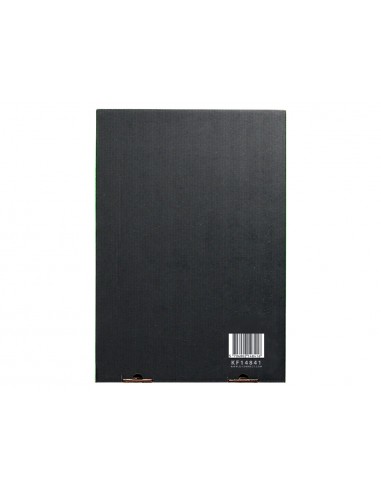 Funda multitaladro q-connect din a4 100 mc cristal bolsa de 100 unidades