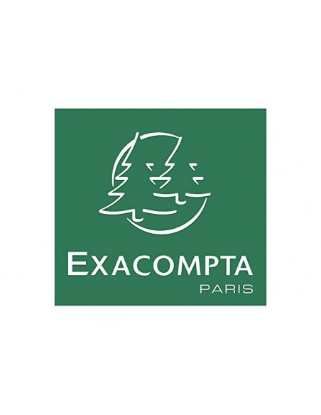 Revistero exacompta pvc lomo 70 mm color blanco 230x310x70 mm