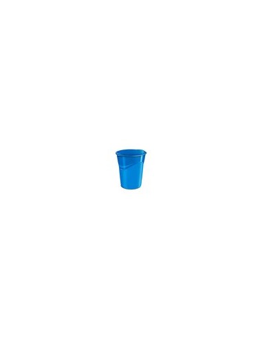 Papelera plastico cep azul 14 litros
