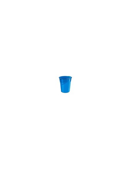 Papelera plastico cep azul 14 litros