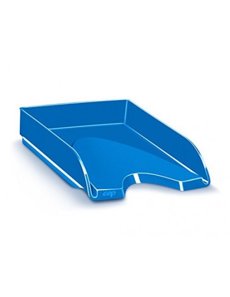 Bandeja sobremesa cep plastico azul 257x348x66 mm
