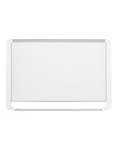 Pizarra blanca bi-office lacada con bandeja integrada 180x120 cm
