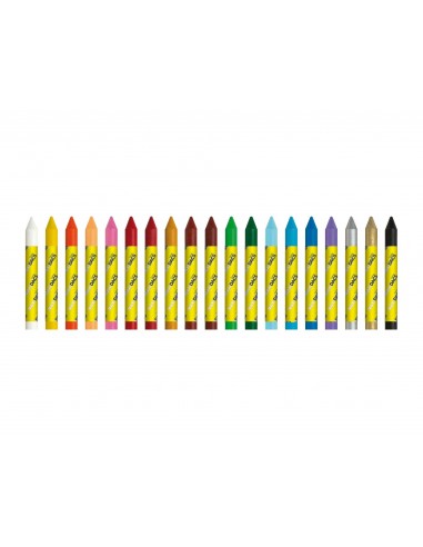 Lapices cera alpino maxidacs caja de 15 unidades colores surtidos