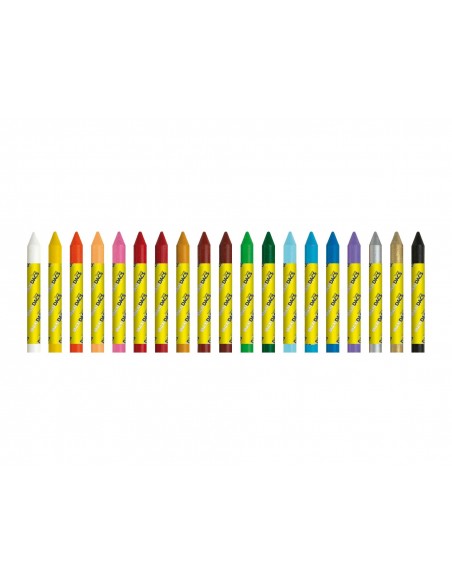 Lapices cera alpino maxidacs caja de 15 unidades colores surtidos