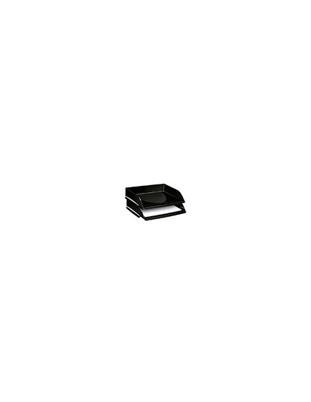 Bandeja sobremesa cep plastico apaisada negro 351x260x69 mm