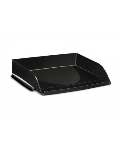 Bandeja sobremesa cep plastico apaisada negro 351x260x69 mm