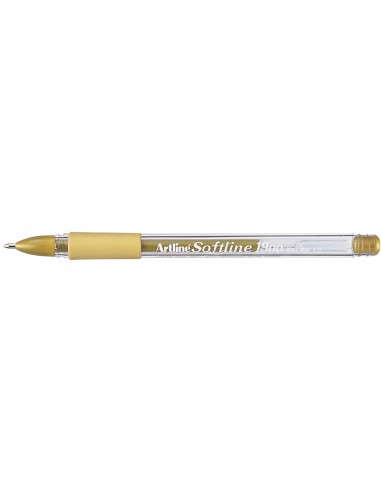 Boligrafo artline 1900 softline tinta aceite metalico oro