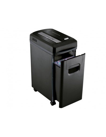 Destructora de documentos q-connect kf15547 capacidad de corte 8 h destruye grapas clips y tarjetas papelera 15l Destructora de documentos q-connect kf15547 capacidad de corte 8 h destruye grapas clips y tarjetas papelera 15l