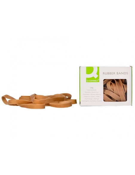 Bandas elasticas q-connect 100 gr 100x9 mm numero 10 Bandas elasticas q-connect 100 gr 100x9 mm numero 10
