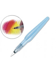 Pinceles pentel para productos acuarelables frh-m apto para acuarelas ceras y lapices acuarelables