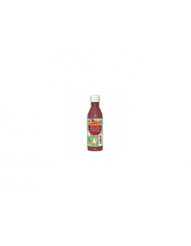 Tempera liquida jovi escolar 250 ml marron