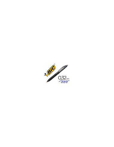Boligrafo bic cuatro colores con grip colore negro punta 1 mm