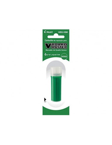 Recambio rotulador pilot v board master tinta liquida verde