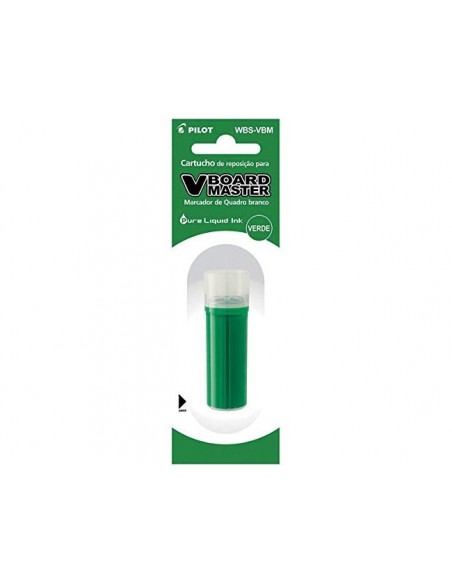 Recambio rotulador pilot v board master tinta liquida verde Recambio rotulador pilot v board master tinta liquida verde