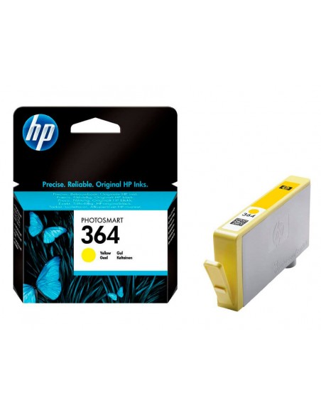Ink-jet hp 364 amarillo photosmart premium - c309a / series c5300 / c6300 / b8500 / d5400 -300pag Ink-jet hp 364 amarillo photosmart premium - c309a / series c5300 / c6300 / b8500 / d5400 -300pag