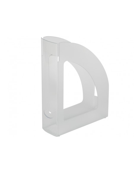 Revistero plastico q-connect transparente