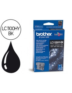 Ink-jet brother lc-1100bk negro alta capacidad 900 pag