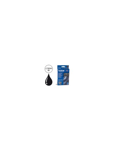 Ink-jet brother lc-1100bk negro alta capacidad 900 pag
