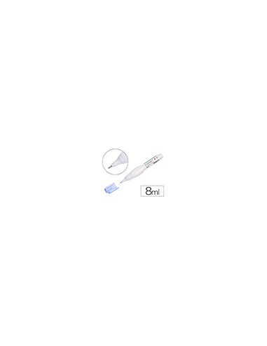 Corrector q-connect lapiz con punta metalica 8 ml