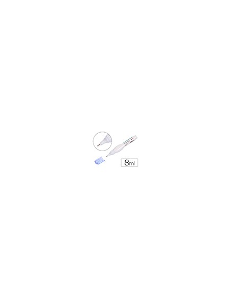 Corrector q-connect lapiz con punta metalica 8 ml