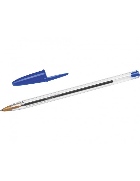 Boligrafo bic cristal original tinta azul bolsa de 5 unidades Boligrafo bic cristal original tinta azul bolsa de 5 unidades