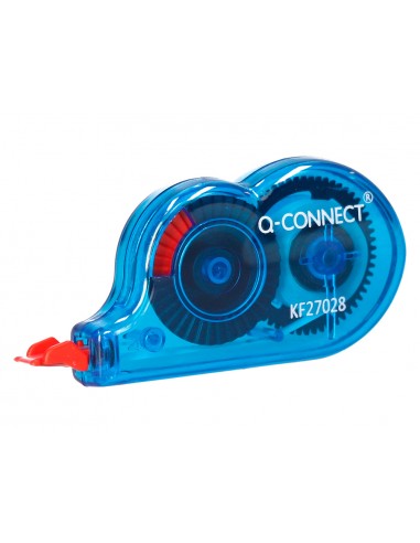 Corrector q-connect cinta mini blanco 4,2 mm x 5 m bombonera de 28 unidades