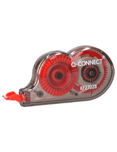 Corrector q-connect cinta mini blanco 4,2 mm x 5 m bombonera de 28 unidades