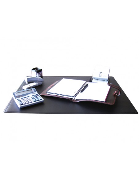 Vade sobremesa q-connect polipropileno negro 40x53 cm 999112415