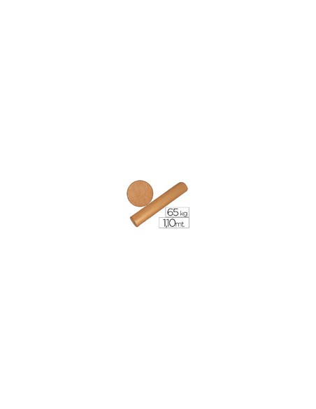 Papel kraft marron bobina 1,10 m de altura 60/65 kg longitud 812 m