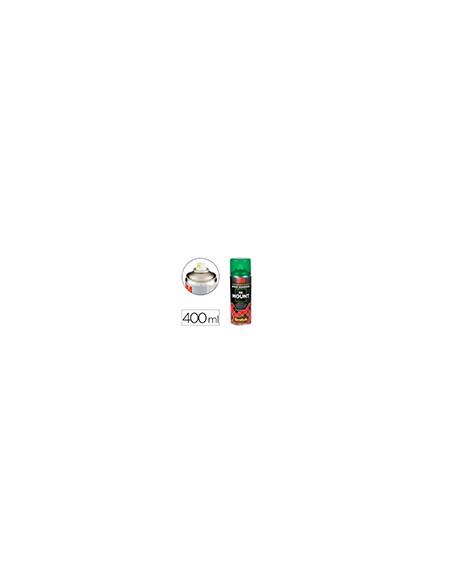 Pegamento 3m spray remount adhesivo reposicionable indefinidamente bote de 400 ml