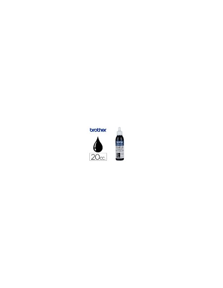 Tinta brother para sellos automaticos color negro bote de 20 cc
