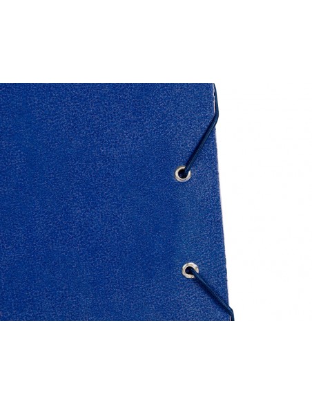 Carpeta planos liderpapel a2 carton gofrado n 12 azul
