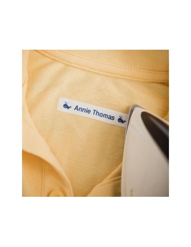 Cinta brother tzefa3 textil texto azul sobre fondo blanco 12 mm longitud 3 m