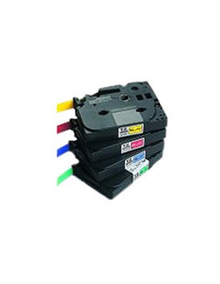 Cinta brother tze-731 verde-negro 12mm longitud 8 m