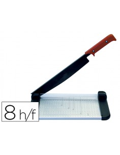 Cizalla m+r metalica 6426 de palanca de 26 cm con base de aluminio