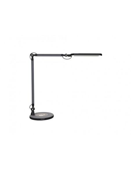 Lampara de escritorio maul led 3 niveles intensidad luz cabezal y brazo inclinable con carga inductiva qi color Lampara de escritorio maul led 3 niveles intensidad luz cabezal y brazo inclinable con carga inductiva qi color