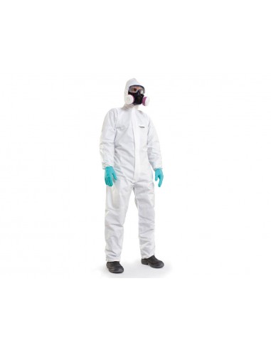 Buzo de trabajo safetop skingard safe categoria 3 color blanco talla xl